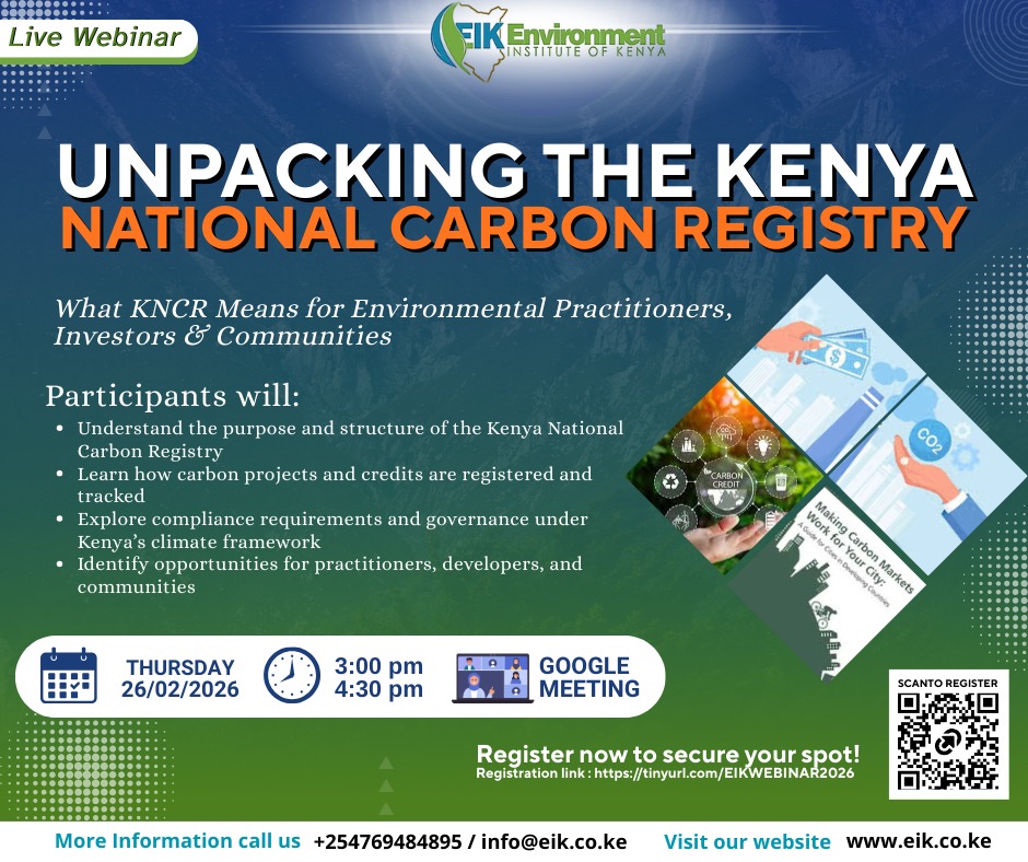 Unpacking the Kenya National Carbon Registry