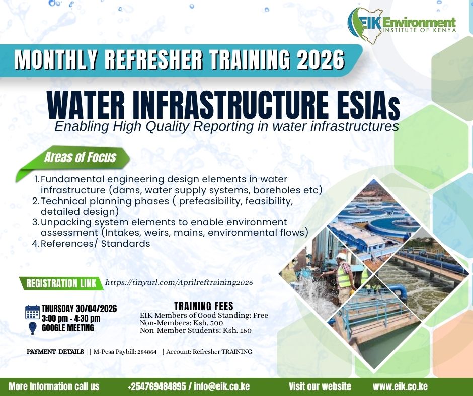 Water Infrastructure ESIAs