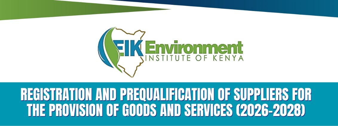 EIK ADVERT FOR THE REGISTRATION AND PREQUALIFICATION OF SUPPLIERS FOR THE PROVISION OF GOODS AND SERVICES (2026–2028)